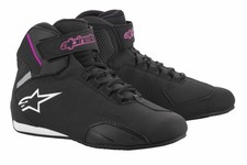 Alpinestars Stella Sektor Bottes De Moto Sportives Noir-Fuchsia