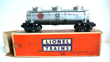 TRAINS LIONEL  ÉCHELLE "O"   WAGON CITERNE GULF   Lg 26 cm   BON ÉTAT  USA