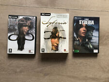 Lot coffret Syberia 1&2 Point and click (Benoit SOKAL) PC FR