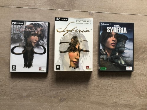 Lot coffret syberia - syberia, 1&2