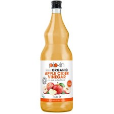 Vinaigre de Cidre de Pommes Brut avec La Mère 100% Bio OrganicPipkin – Pur no...