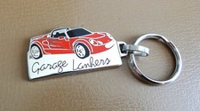 Porte clé métal émail Automobiles Lotus Elise Garage Lanhers 63 Marsat.