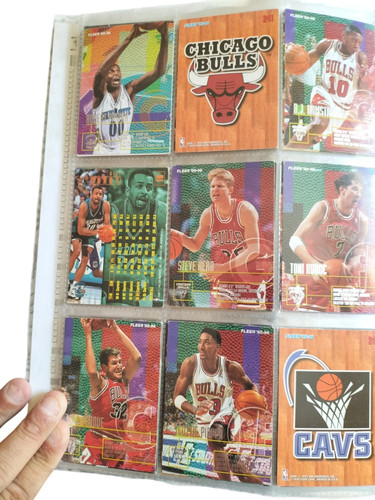 Lot 500 cartes basket fleer - 500,