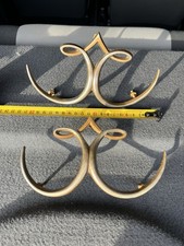 Vintage ancien Paire ornement