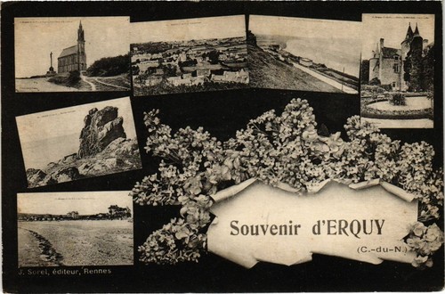 Cpa souvenir erquy - cpa, (994141)