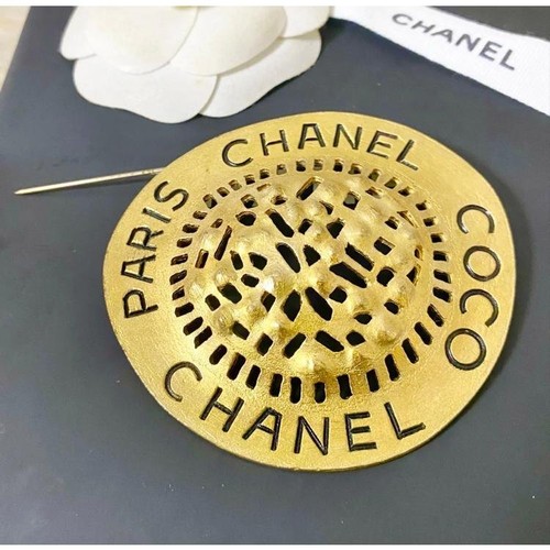 Broche chanel coco chapeau - chanel,