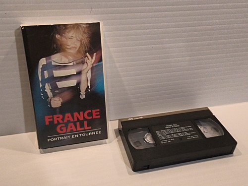 Cassette vhs france gall - cassette,