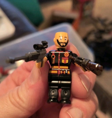 Mega bloks minifigure with two - mega,