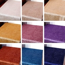 Gaufrage Floral Tissu Velours Vintage Nappe Épais Canapé Coussin Housse Rétro