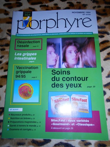 Revue porphyre préparateur - porphyre,,