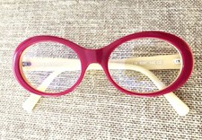 Lunettes de vue roses années