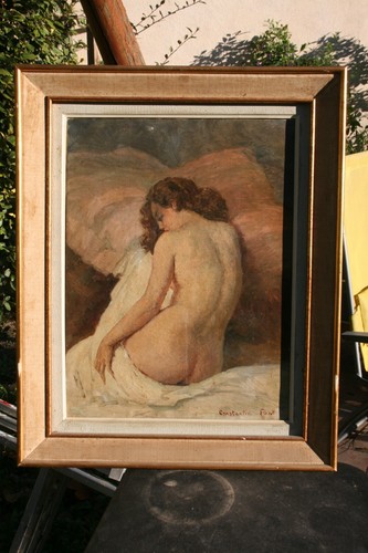 Tableau peinture nu jeune - tableau, h/t