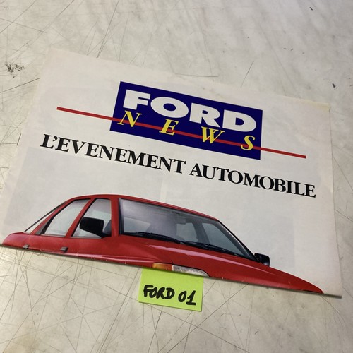 Ford news escort orion - news, fiesta