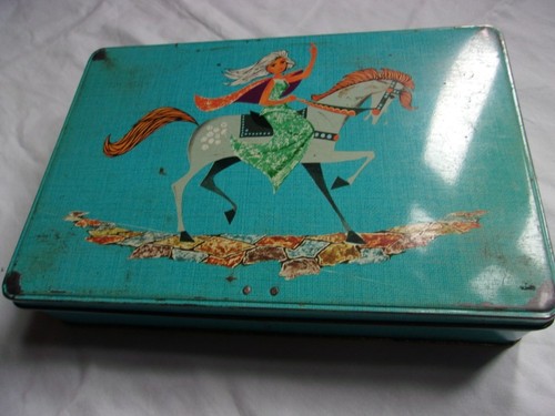 Boîte fer ancienne - boîte,