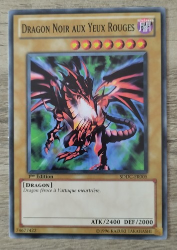 Carte dragon noir - carte,