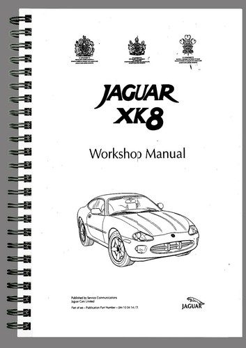 Manuel atelier jaguar xk8 - manuel,