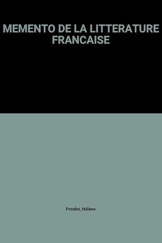 Memento litterature - la,
