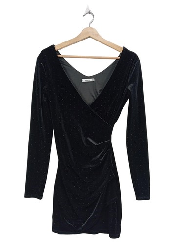 Mango robe manches longues - à,