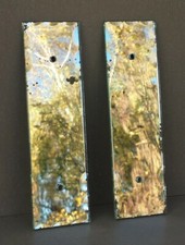 Ancienne PAIRE plaques de