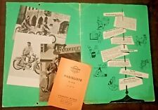 photos de presse sur les motocyclettes ZUNDAPP BELLA R153, COMBINETTE S de 1956