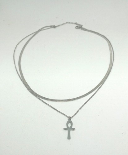 Croix ankh avec collier - croix, de