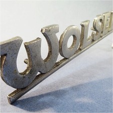 MASCOTTE AUTOMOBILE WOLSELEY 6/110 - Voiture Garage Badge Auto