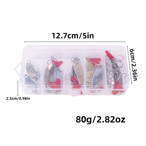 Kit leurre cuillère pêche - kit,