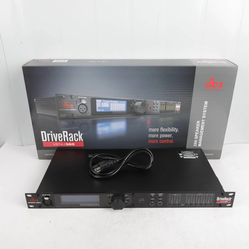 Venu360 dbx driverack venue - venu360,