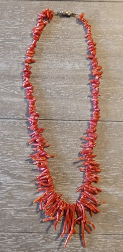 Collier corail branche - branche, /