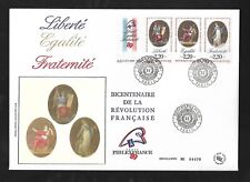 Enveloppe  :  RARE - Révolution '89 Bicentenaire  PhilexFrance 89  YT n° T2576