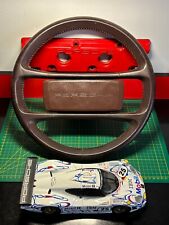 Iconic Porsche 911 Brown Steering Wheel 