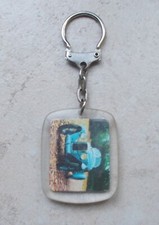 Ancien porte clefs clés vintage ancienne voiture garage France automobilia 1960s