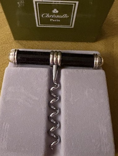 Christofle tire bouchon noir - -tire,