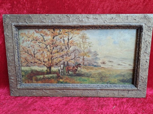 Beau ancien tableau peint - ancien,