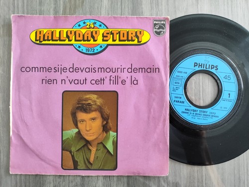 45t johnny hallyday - johnny,