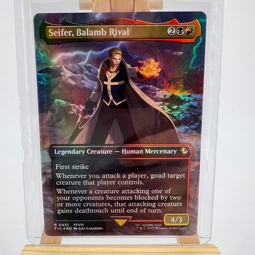 Seifer balamb rival 0451 foil - seifer,