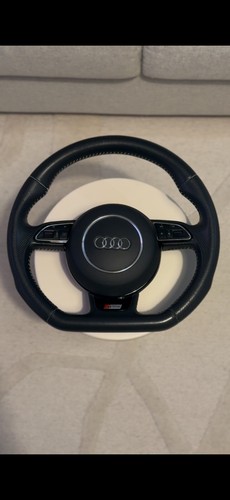 Volant méplat oem - volant, audi