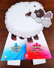 PLV publicitaire en carton Jeu NINTENDO SWITCH POKÉMON BOUCLIER / ÉPÉE