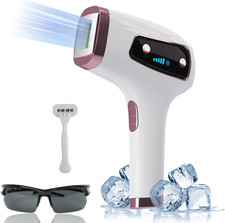 IPL Epilateur Lumiere Pulsee - IMENE Épilation Laser 5 Niveaux D'Énergie Avec Fo
