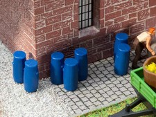 FALLER 9x fûts en plastique -