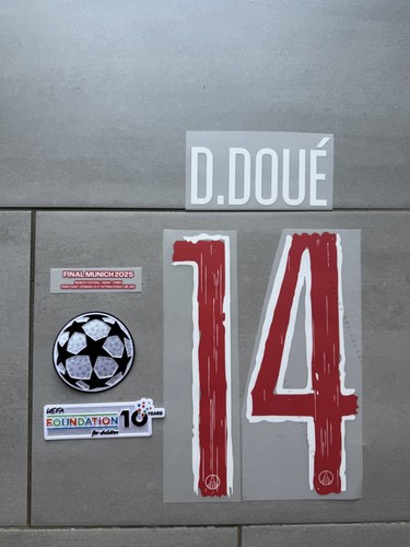Flocage doue psg maillot - flocage, d.doue