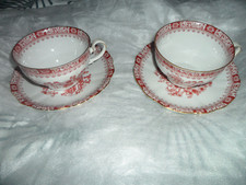 TETE A TETE PORCELAINE ROSE BAVIERE  W. GERMANY VINTAGE MOTIF FLORAL TTBE!!!