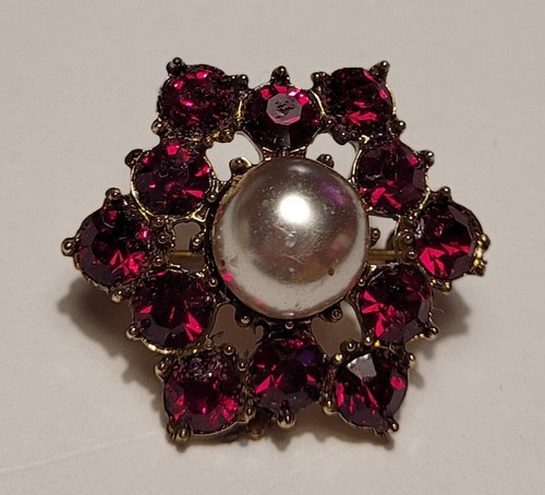 Ancien bijou broche marqué - bijou,