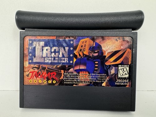 Atari jaguar iron soldier game - iron,