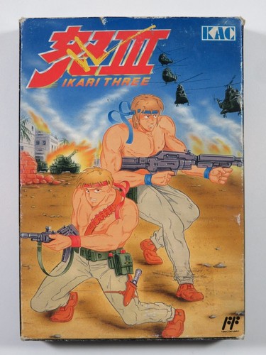 Ikari three nintendo famicom - three,
