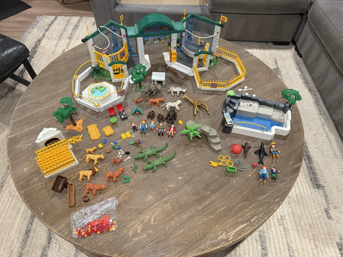 Huge vintage playmobil zoo - playmobil,