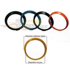 4 Bagues de centrage - Ext