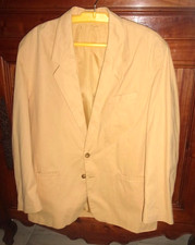 Veste polyester moutarde