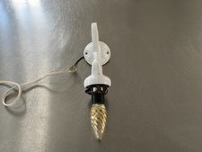 Ancien applique de salle de bain de 18cm de hauteur