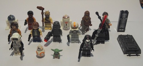 Lego lot figurines star - 15,